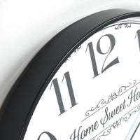 BeyondTime Home Sweet Home Clock 60cm