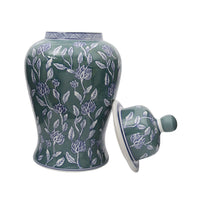 Celadon Eden Lotus Ginger Jar Large