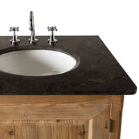 Nico Double Vanity With Blue Stone Top