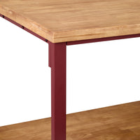 Reeva Kitchen Island Bench Sangria 180cm