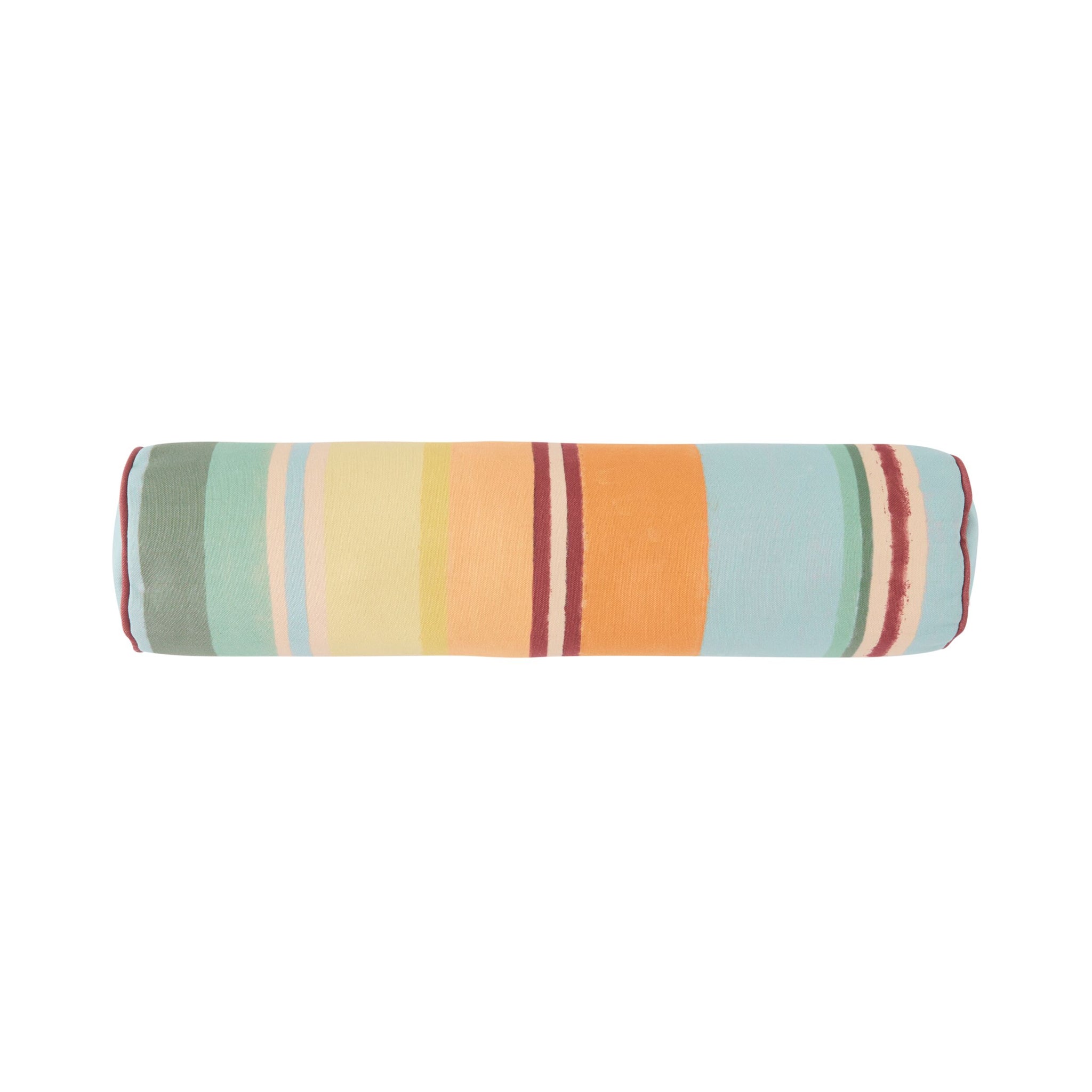Aruba Outdoor Bolster Cushion Soleil Stripe 60x15cm