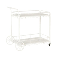 Bonnie Trolley White 87x57x55cm