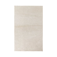 Plush Diamond Rug Cream 150x240cm
