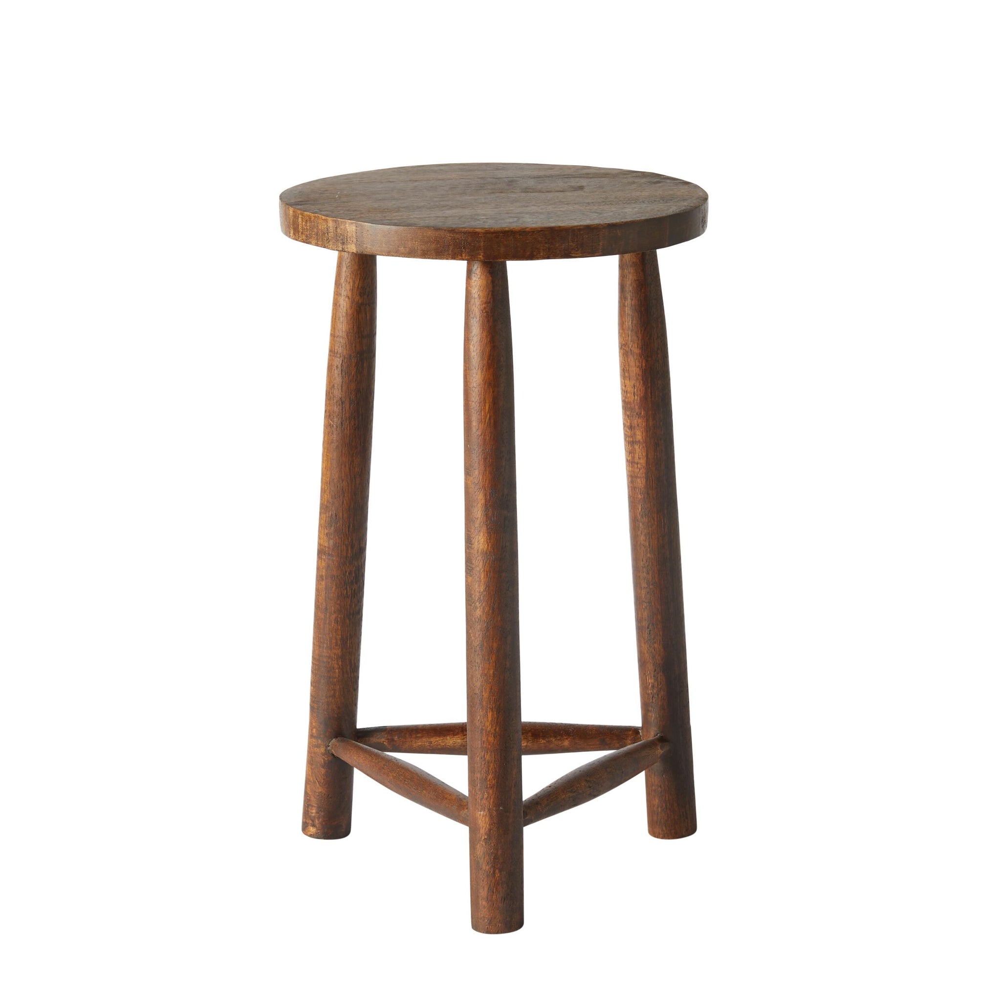 Parvani Plant Stand Dark Walnut 30x30x50 cm