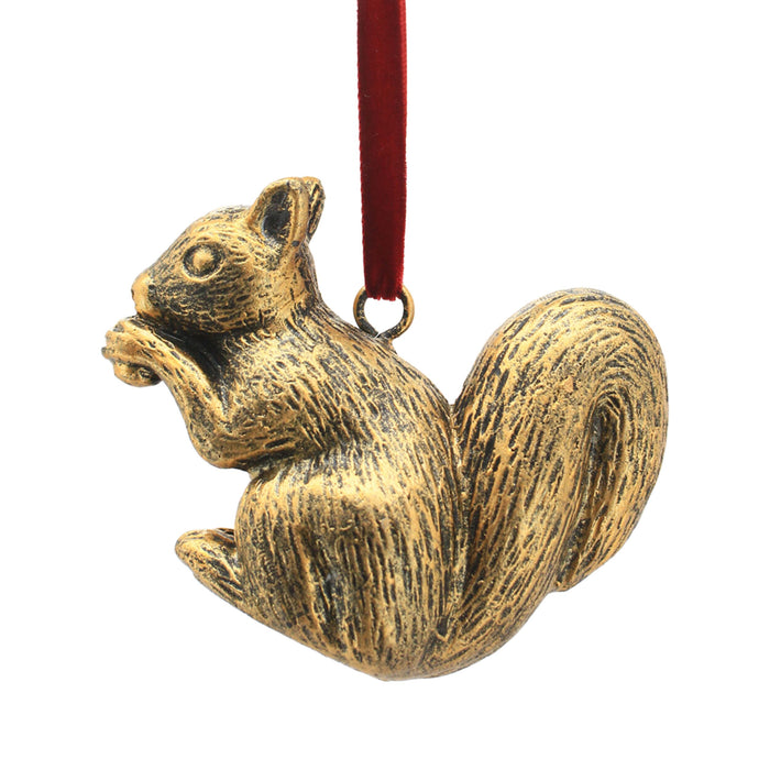 Heirloom Squirrel Christmas Ornament