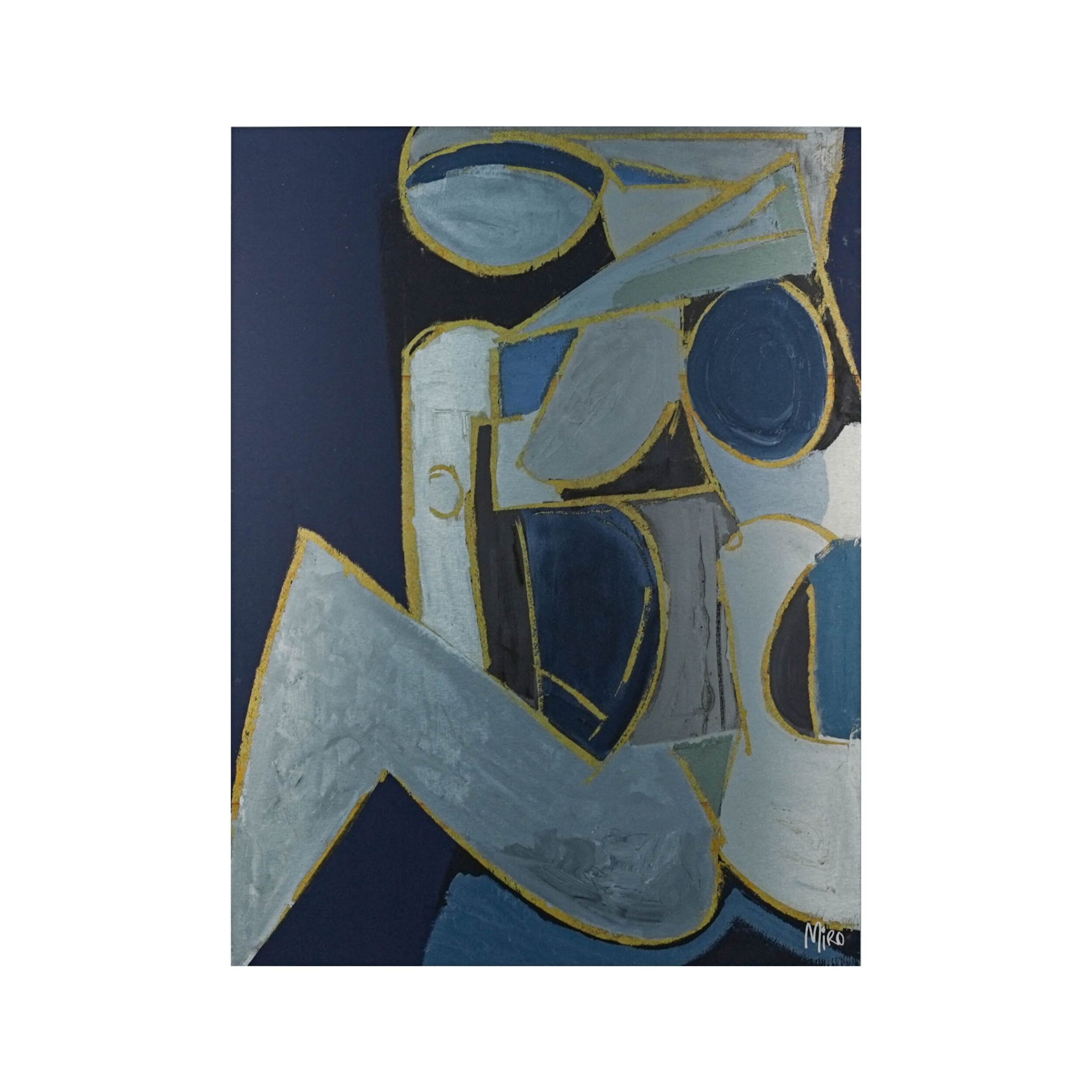 Night Study Aluminium Print 75x100cm