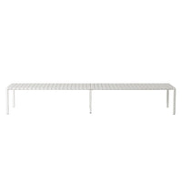 Kace Dining Table 300cm White with 2 Kace Dining Bench 284cm White Package