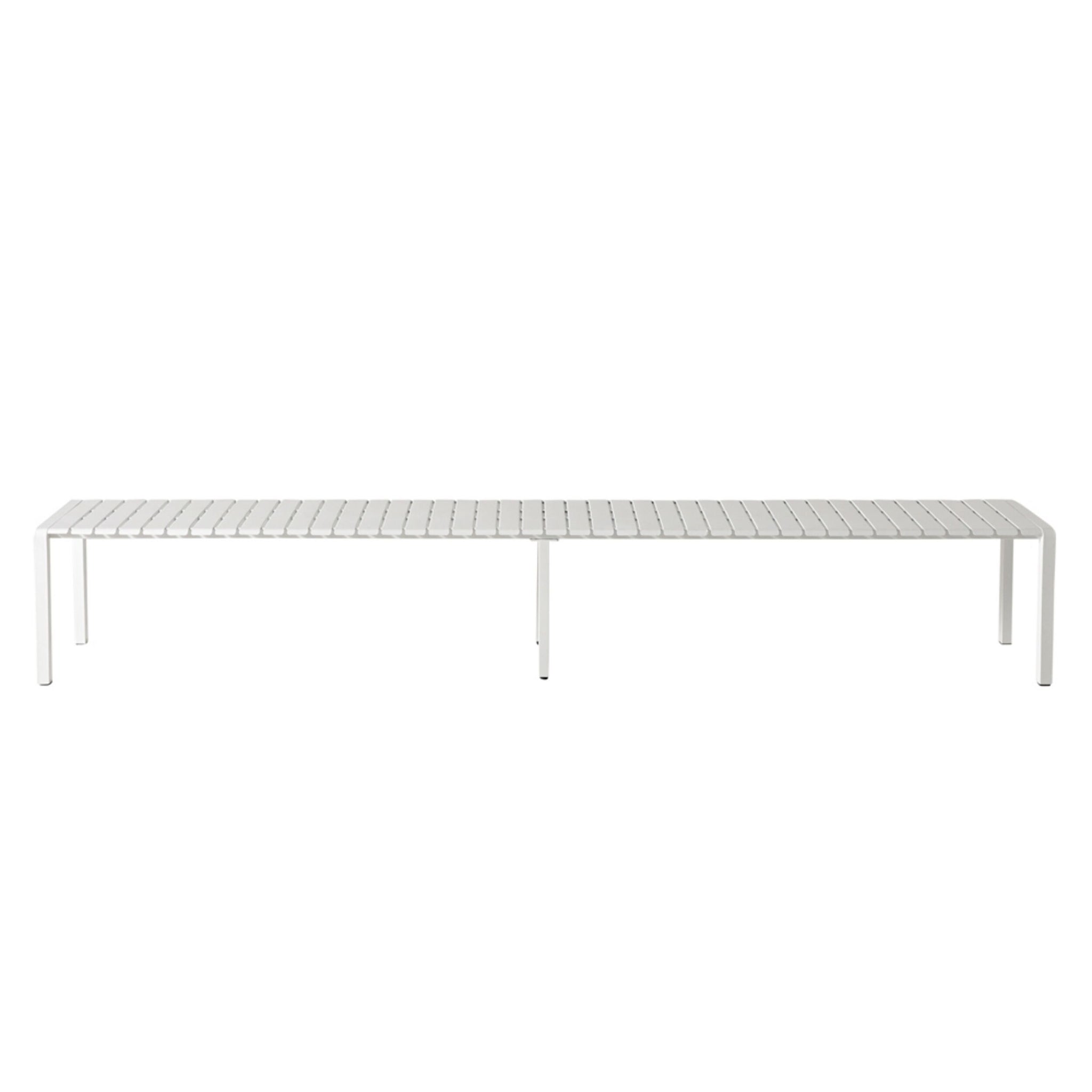 Kace Dining Table 300cm White with 2 Kace Dining Bench 284cm White Package