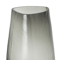 Hazy Glass Vase Smoke Large