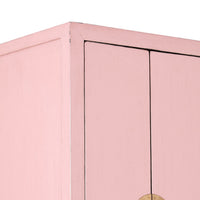 Sansha Narrow Wedding Cabinet Blush Pink