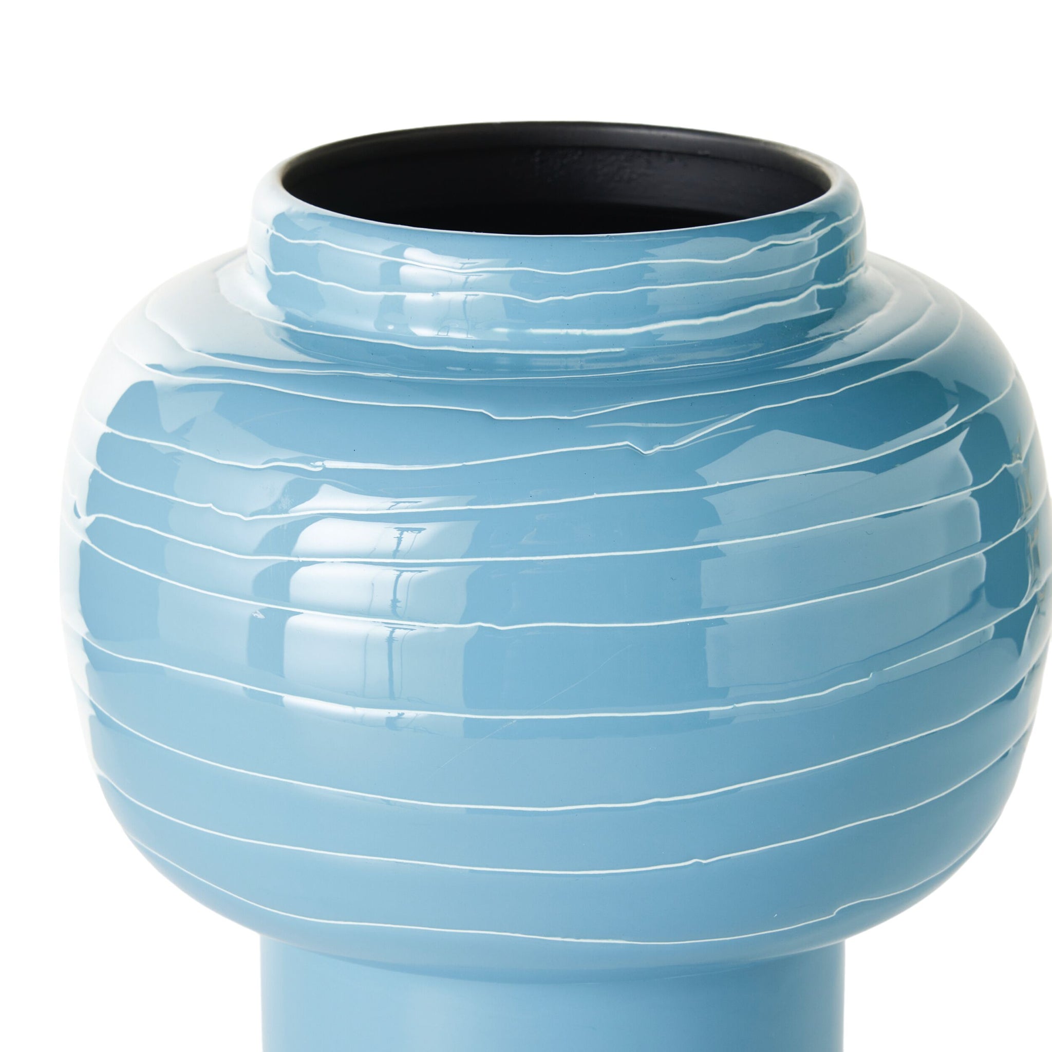 Sarra Vase Blue 20x20x26cm