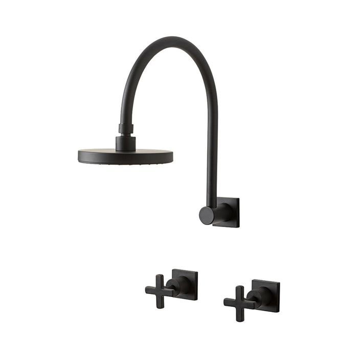 Kason Shower Set Matte Black