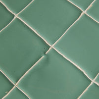 Kenzo Grid Coffee Table Green/White