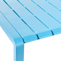 Kace Dining Bench Seat 200cm Summer Blue