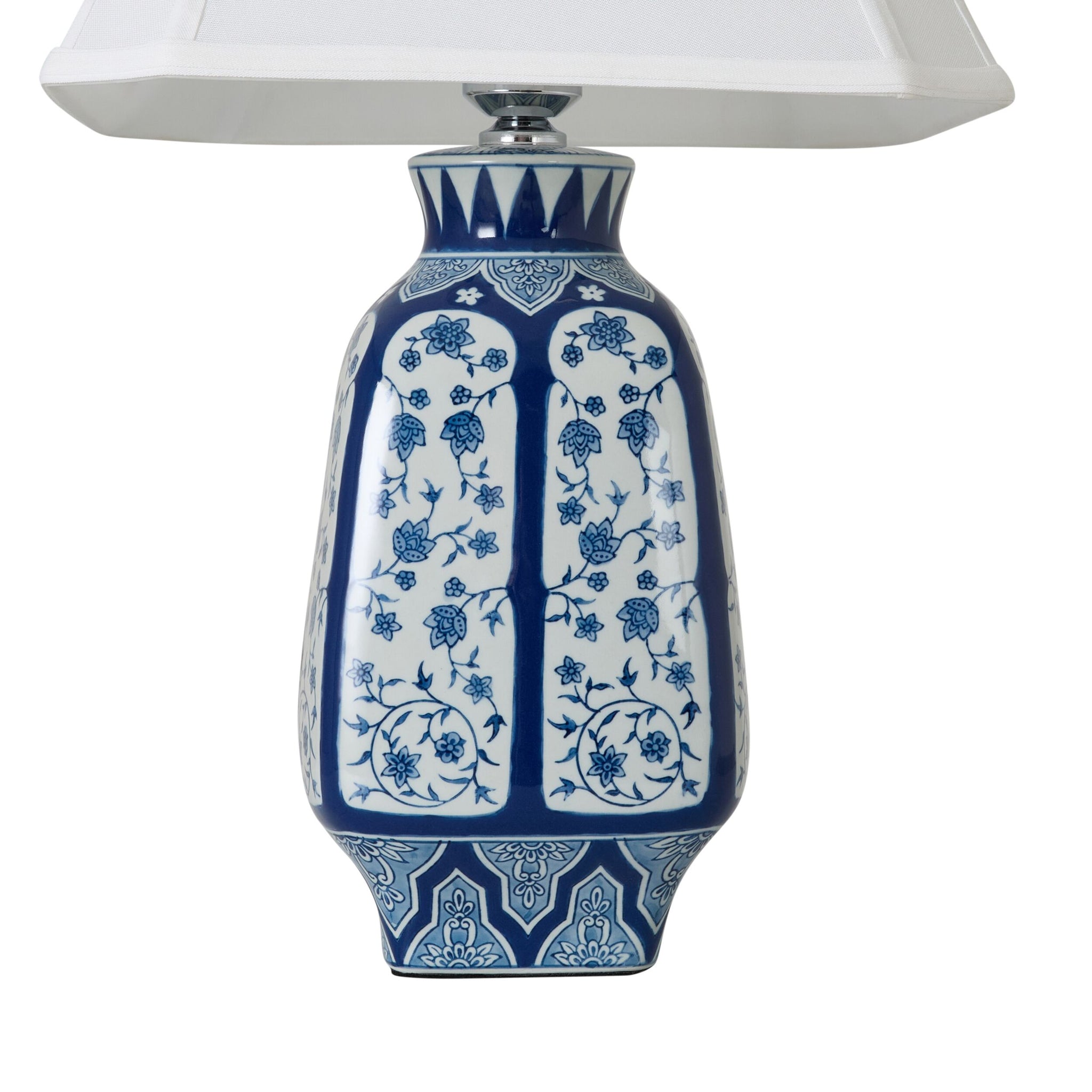 Blue Pavilion Table Lamp 61cm