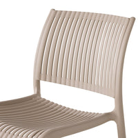 Ripples Dining Chair Taupe