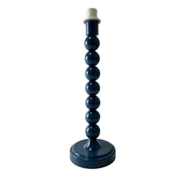 Carousel Metal Table Lamp Base Blue 31cm