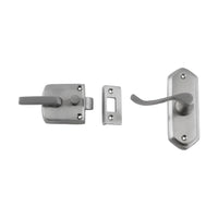 2060 Screen Door Latch Left Hand External Satin Chrome H98xW36mm P40mm