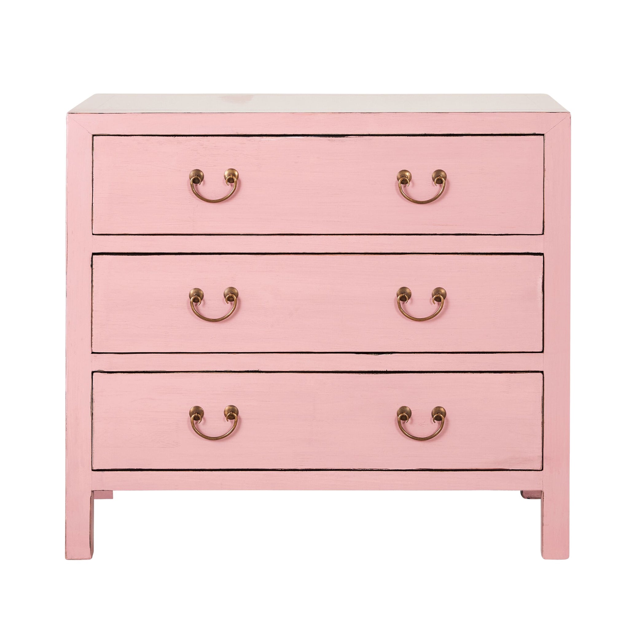 Sansha 3 Drawer Chest Blush Pink