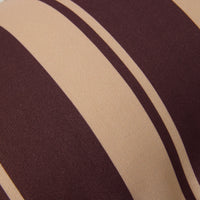Aruba Outdoor Lumbar Cushion Raisin Stripe 70x35cm
