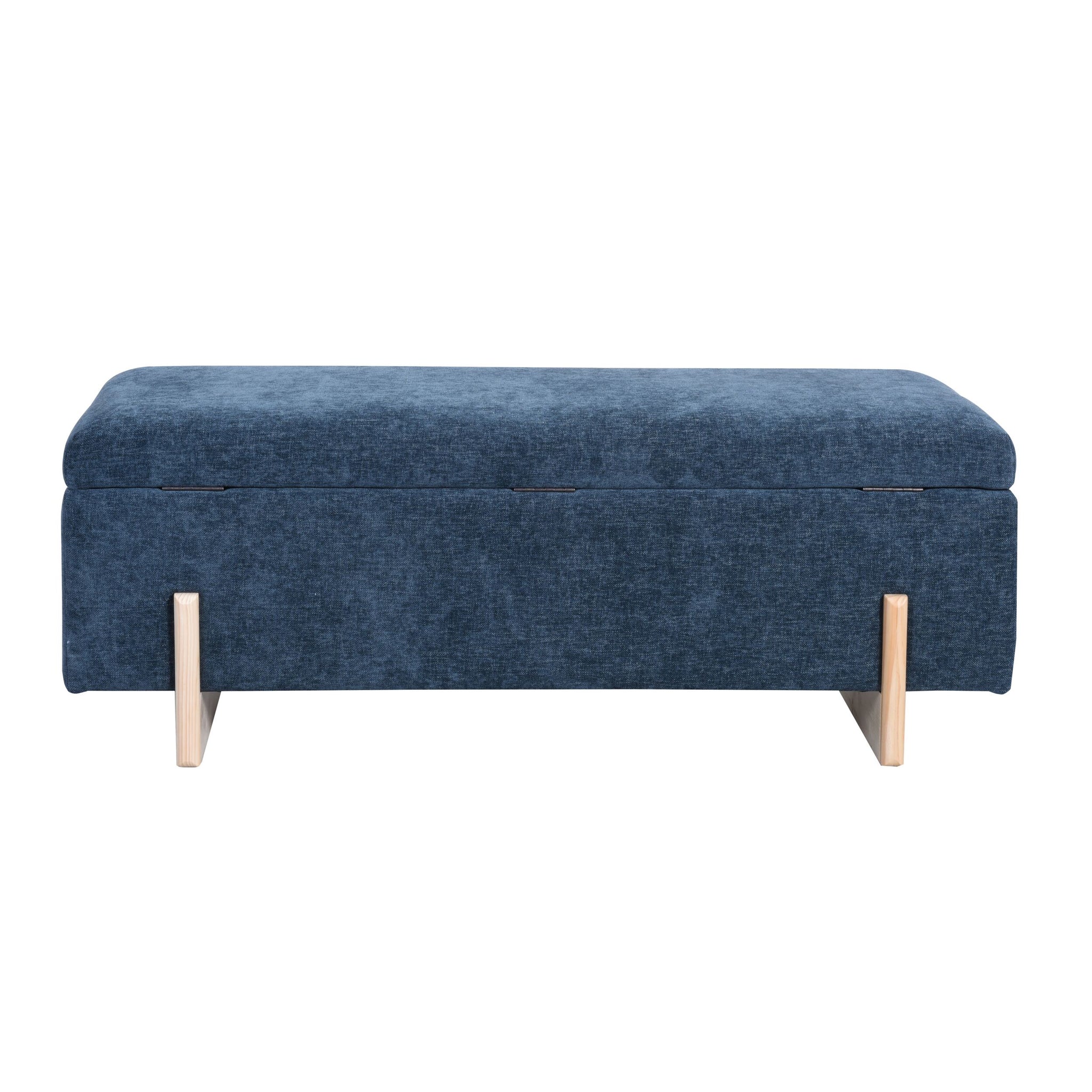 Sara Storage Bench Mineral Blue