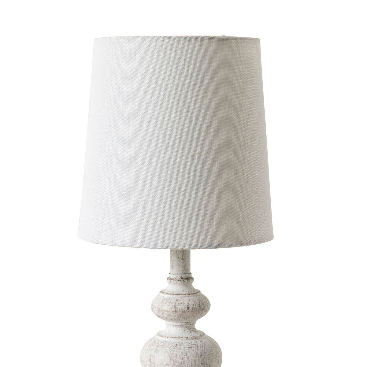 Peta White Table Lamp 40cm