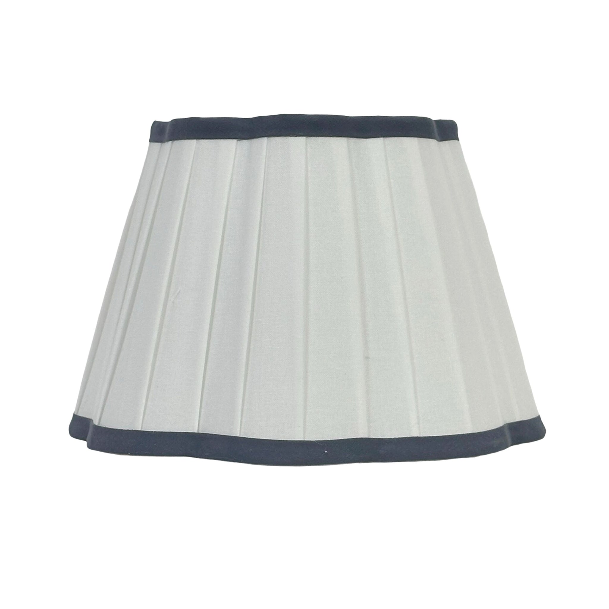 Ivy Pleated Tapered Shade White 35cm