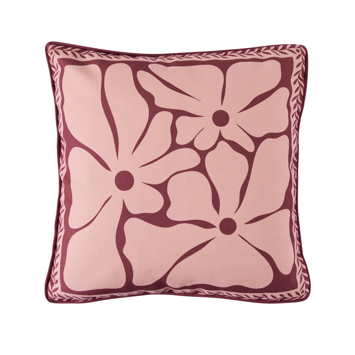 Aruba Berry Bouquet Outdoor Cushion 45x45cm