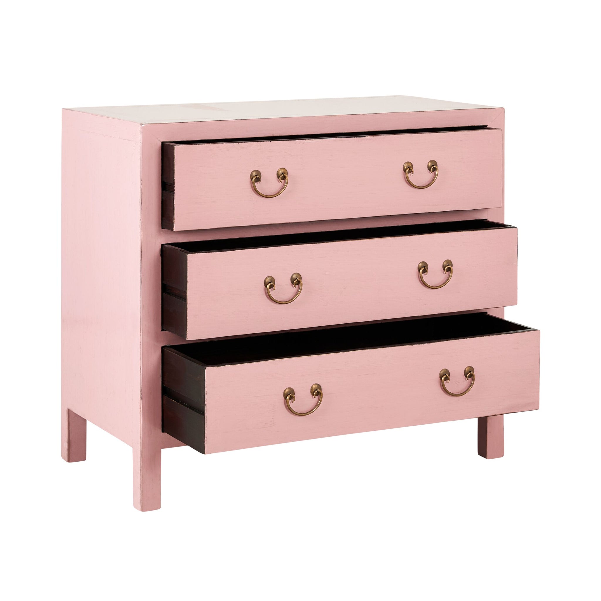 Sansha 3 Drawer Chest Blush Pink