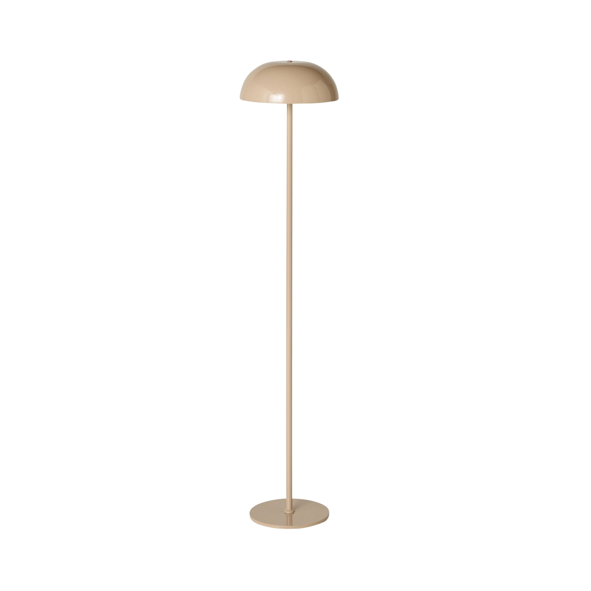 Lukas Portable USB Floor Lamp Parchment 110cm