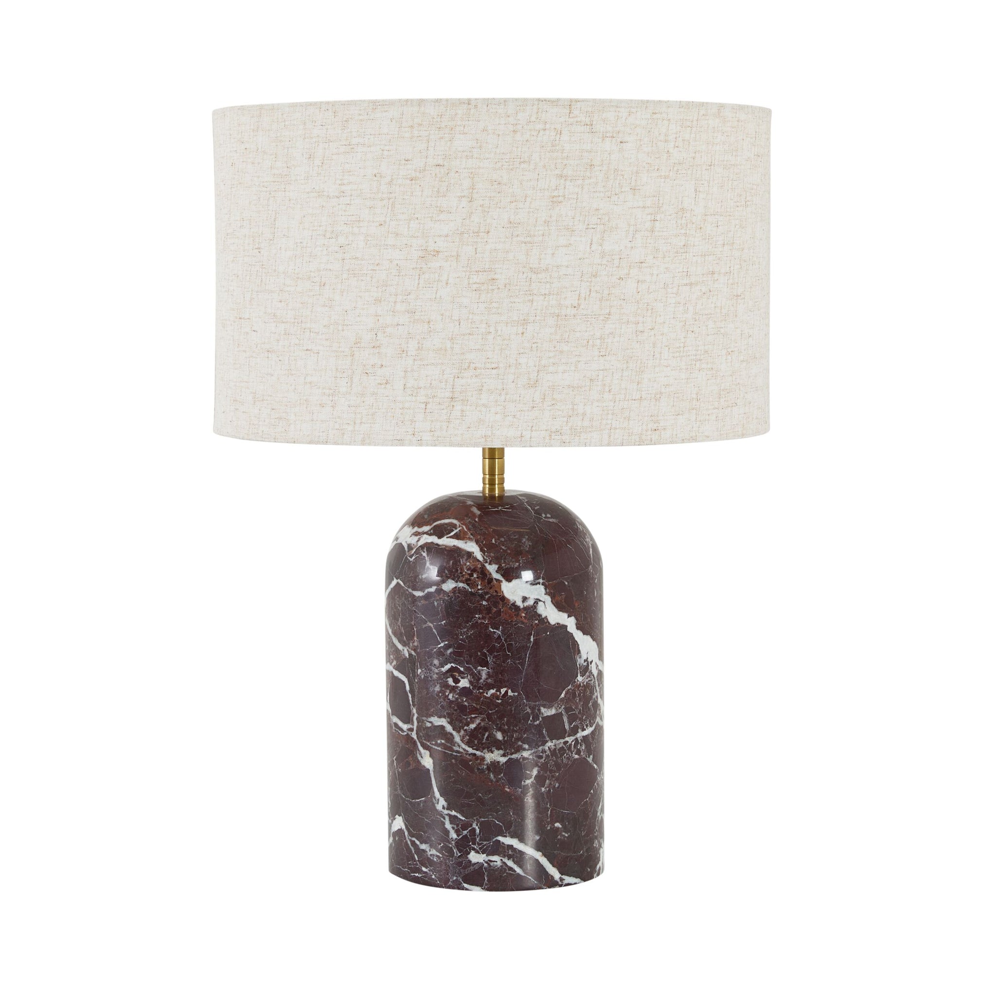 Toscano Marble Table Lamp Jesper Red 55cm