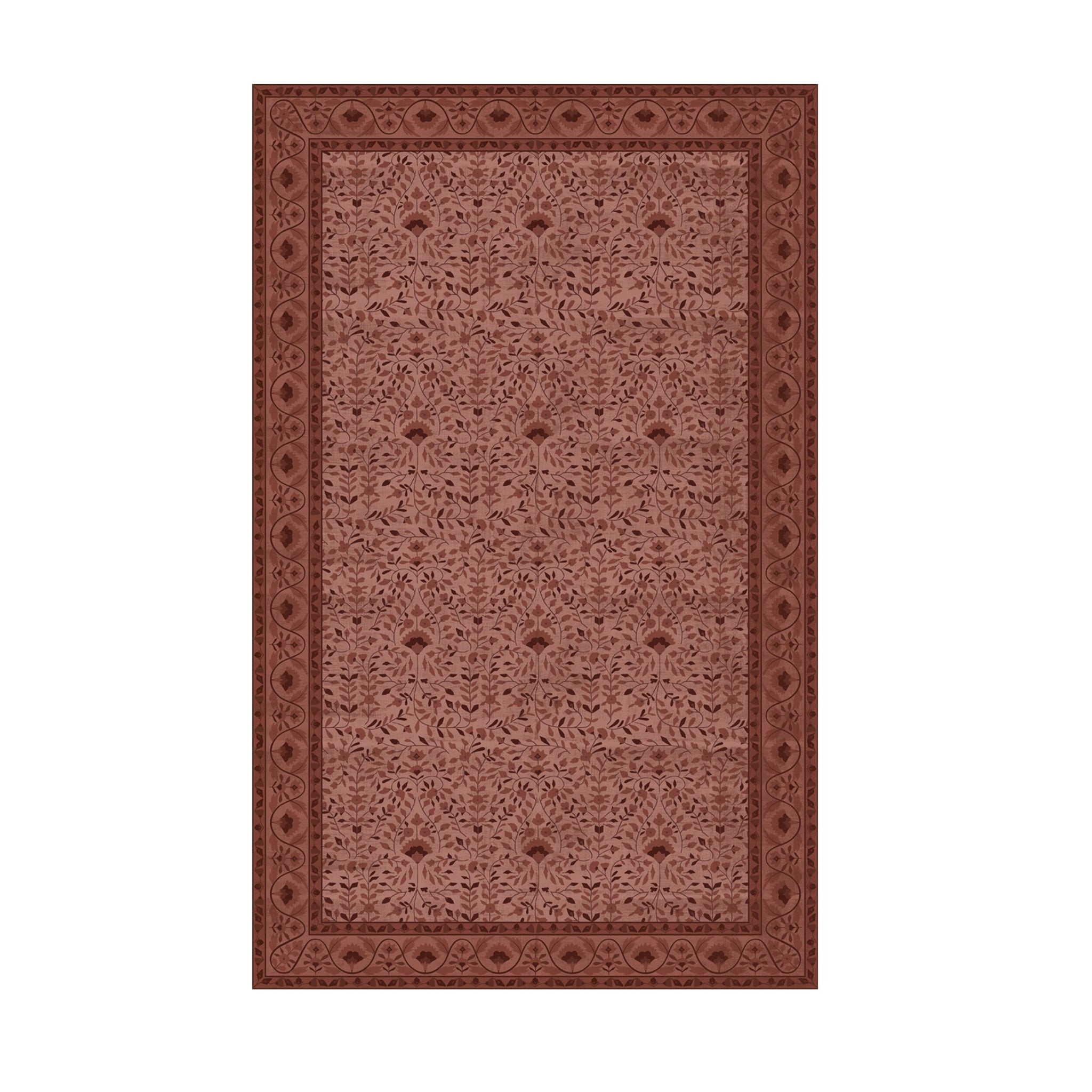 Roselle Silky Soft Washable Rug Sangria 150x240cm