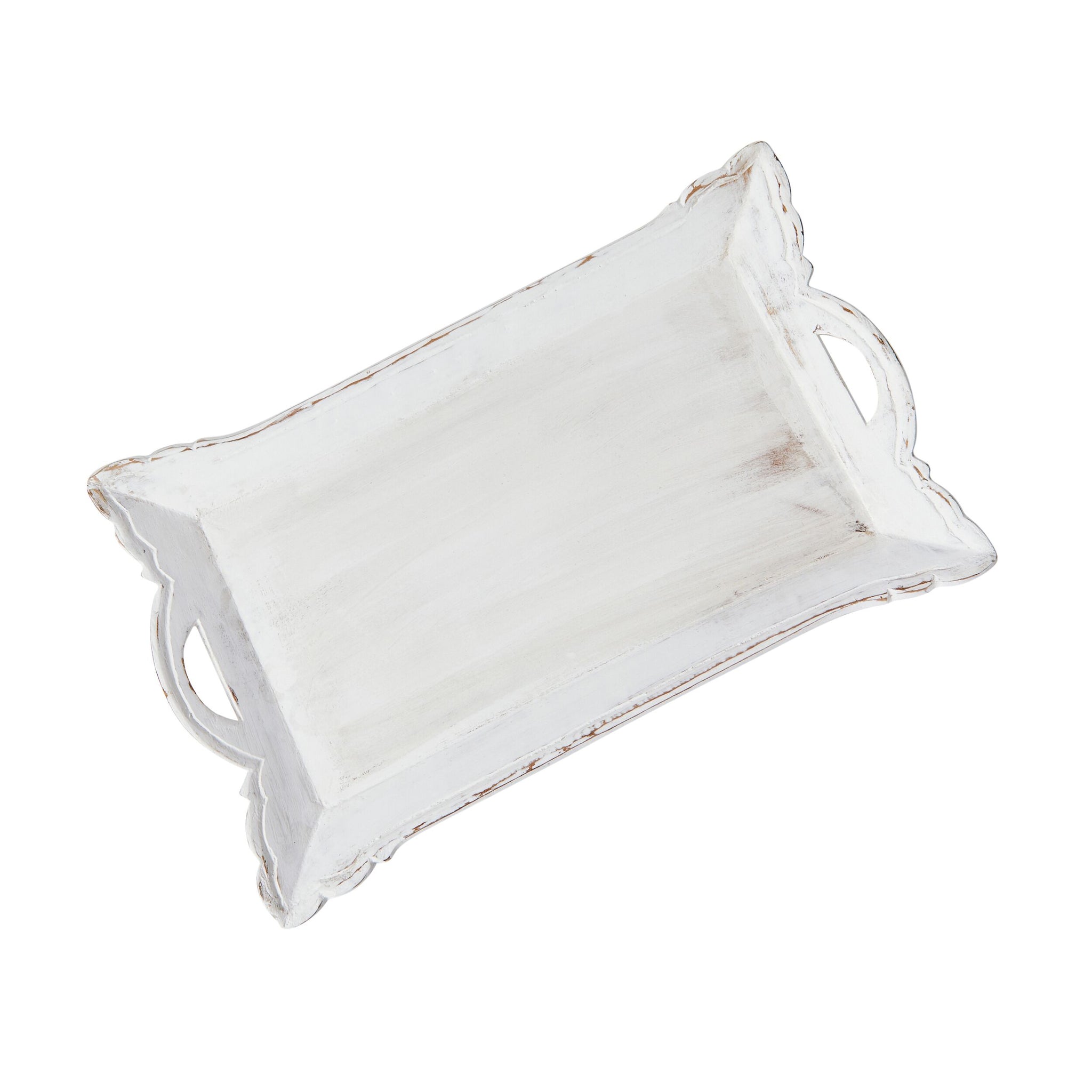 Parvani Tray White 56x35cm