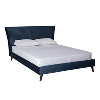 Pleat Bed Queen Midnight