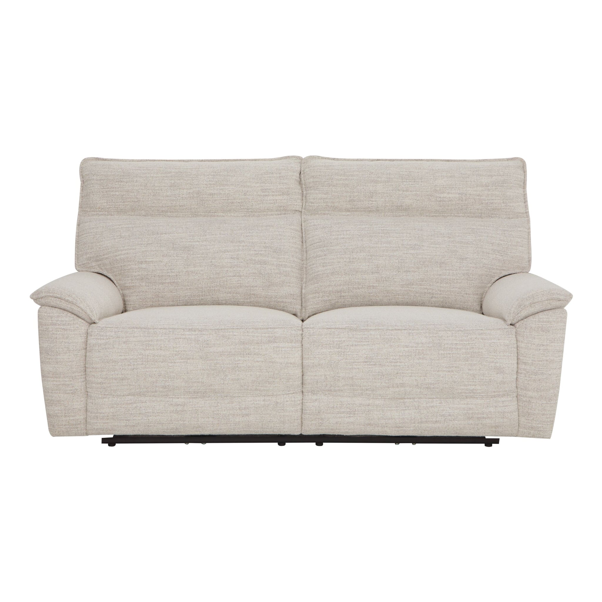 Dillon 3 Seater Recliner Natural Textured Slub