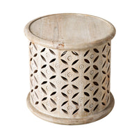 Salu Mango Wood Side Table