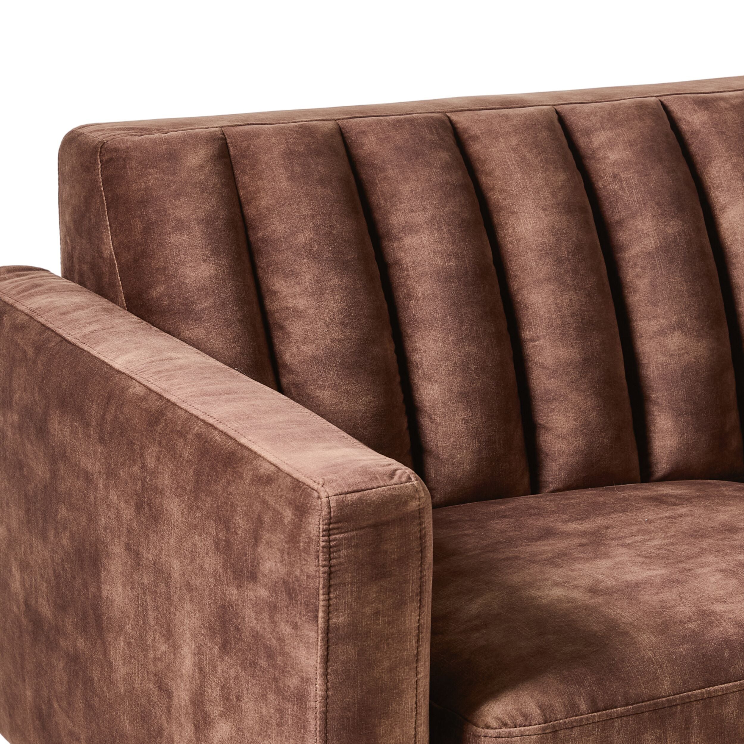 Stitch 2 Seater Sofa Haven Chocolate