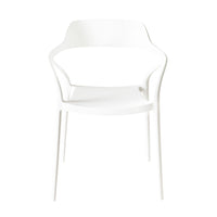 Inigo Outdoor Dining Chair White