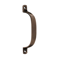 2345 Pull Handle Offset Antique Brass H130xP23mm