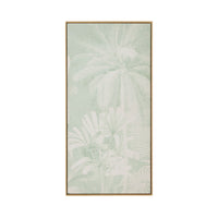 Sage Jungle Trio Framed Canvas Print 190x120cm