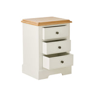 Clover 3 Drawer Bedside Table