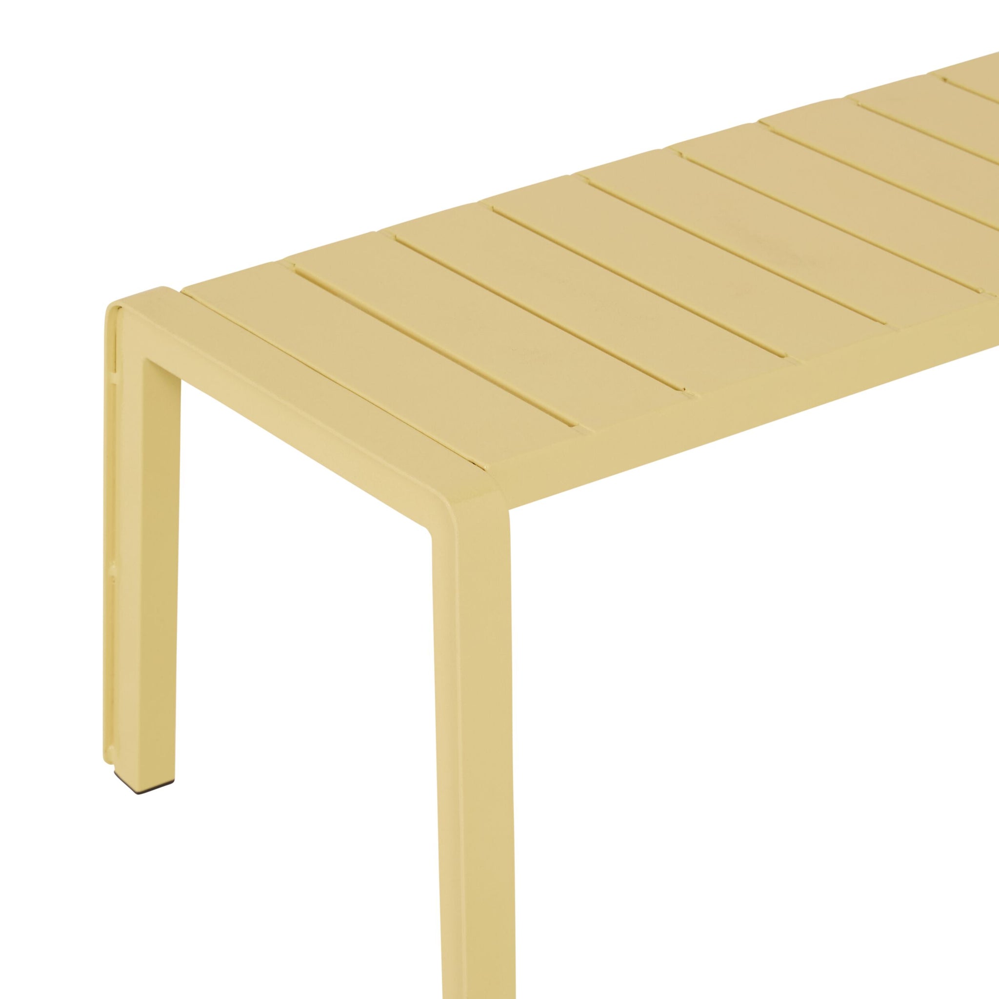 Kids Kace Rectangle Bench Sunlit Yellow