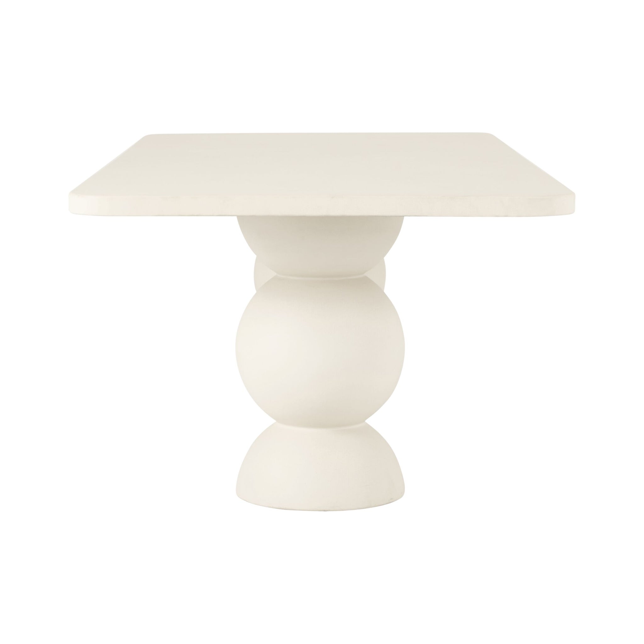 Bea Dining Table 240cm Ivory Stone