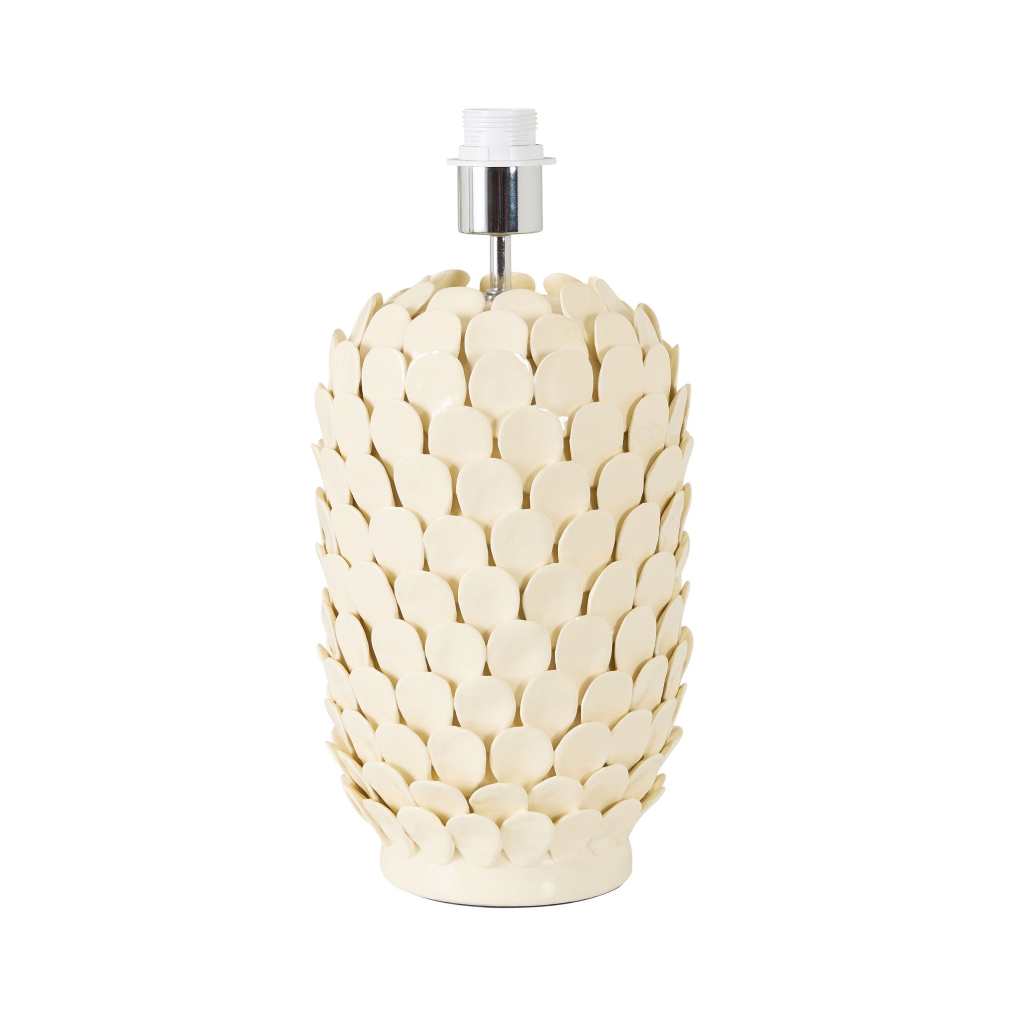 Seascale Table Lamp Ivory Base Only 21x30cm