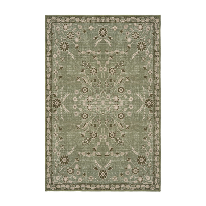 Mystic Loom Indoor Outdoor Rug Sage Meadow 100x150cm