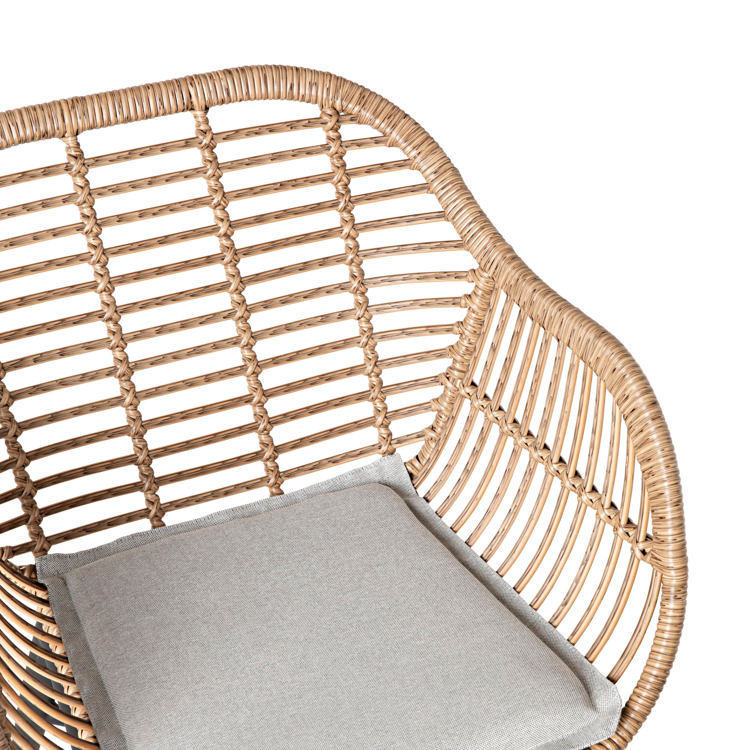 Deck Wicker Dining Chair