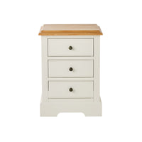 Clover 3 Drawer Bedside Table