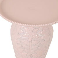 Chandari Side Table 38cm Nude Pink