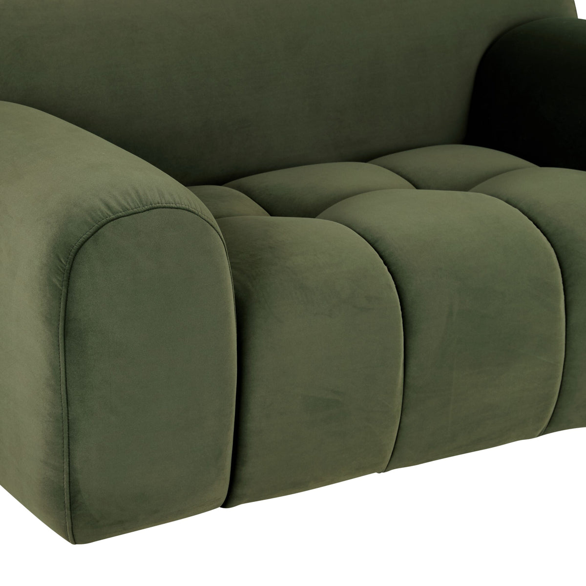 Alexis Armchair Velvet Eucalyptus