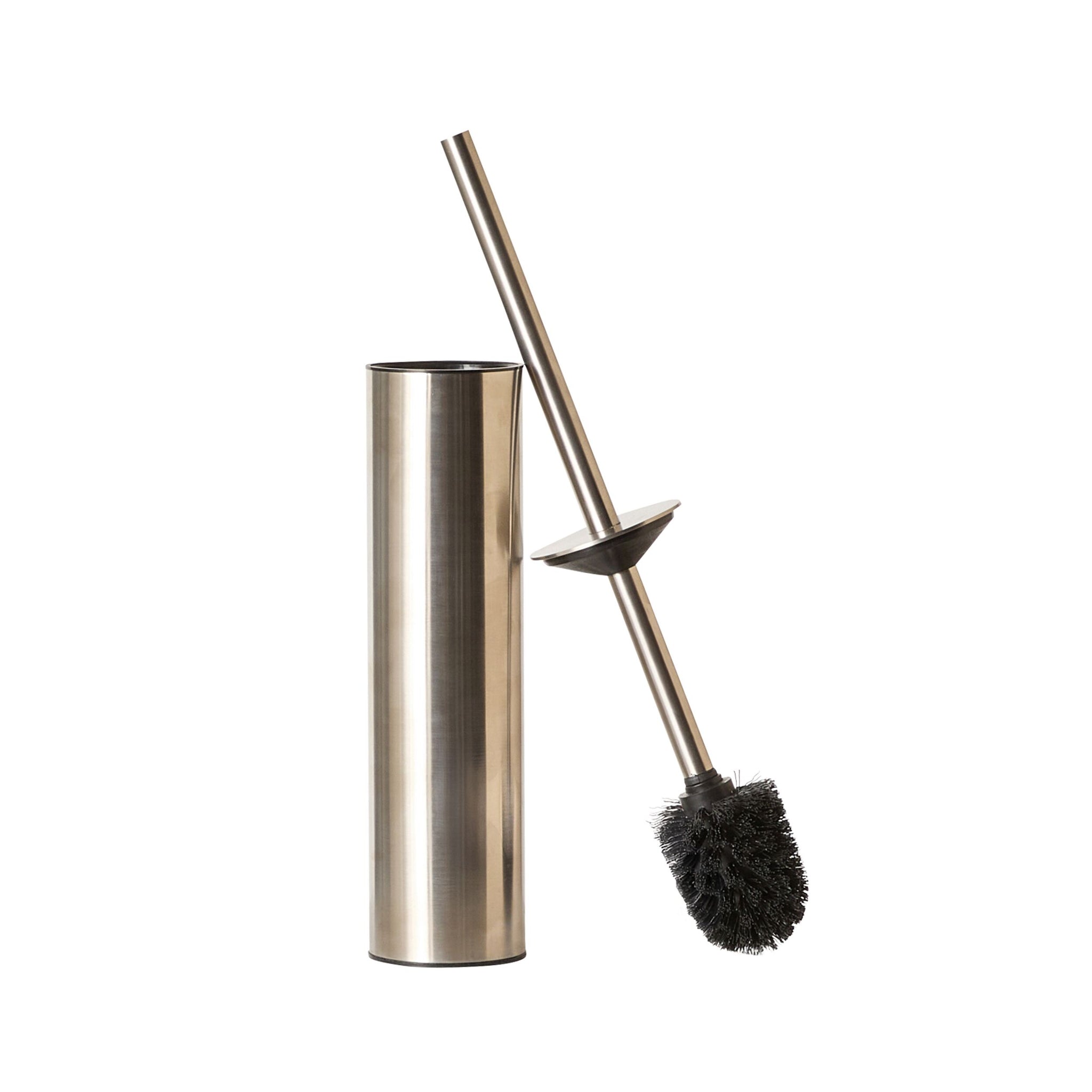 Harper Toilet Brush Holder Brushed Nickel
